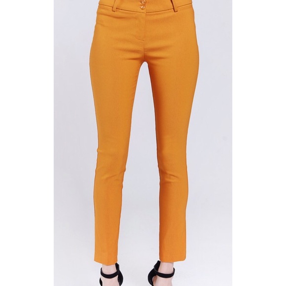 ⭐️ 5 for $25! ONLY 1 LEFT Mustard Skinny Pants - Picture 8 of 8